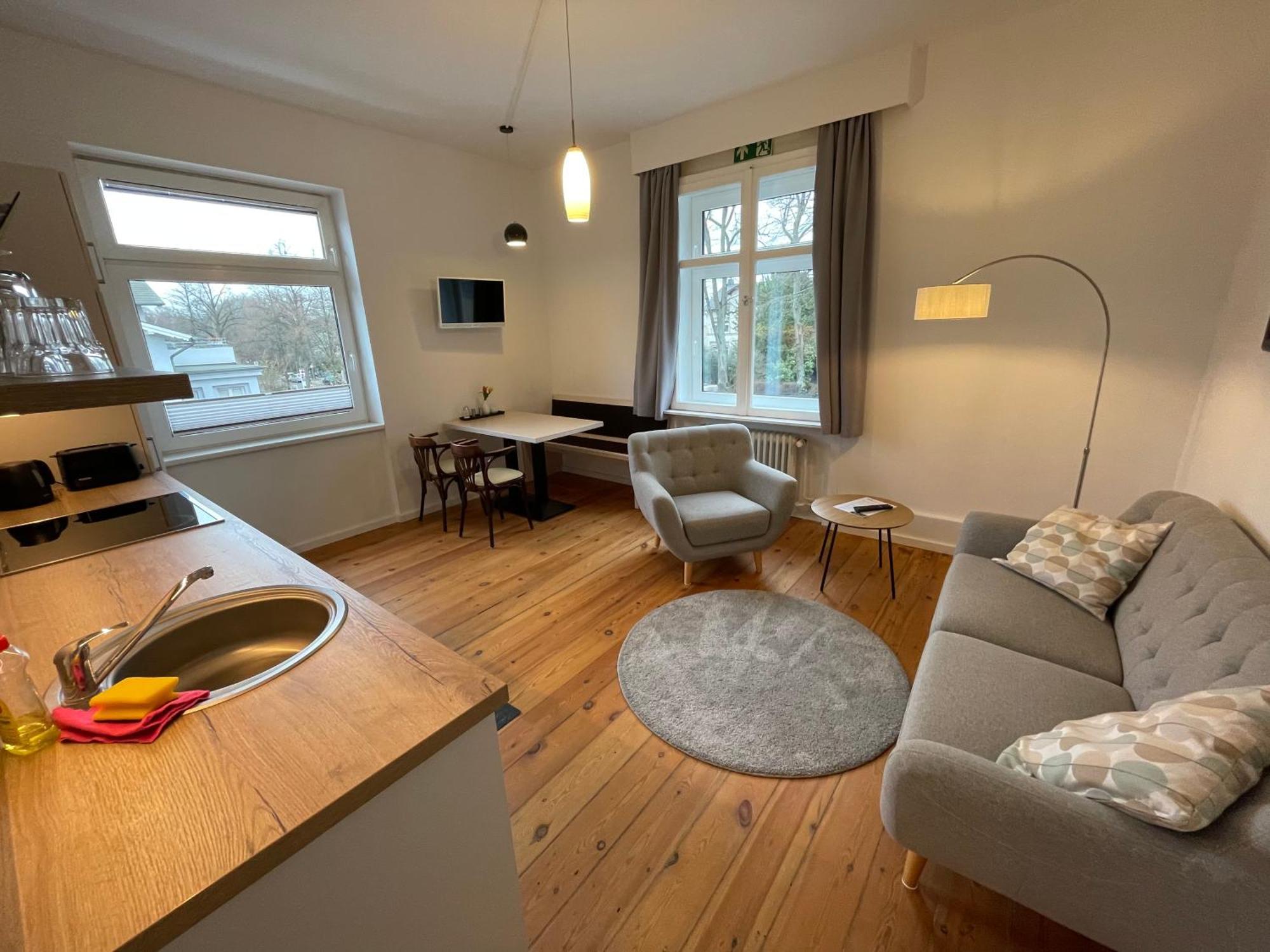 Aparthotel Stadtpark リューベック エクステリア 写真